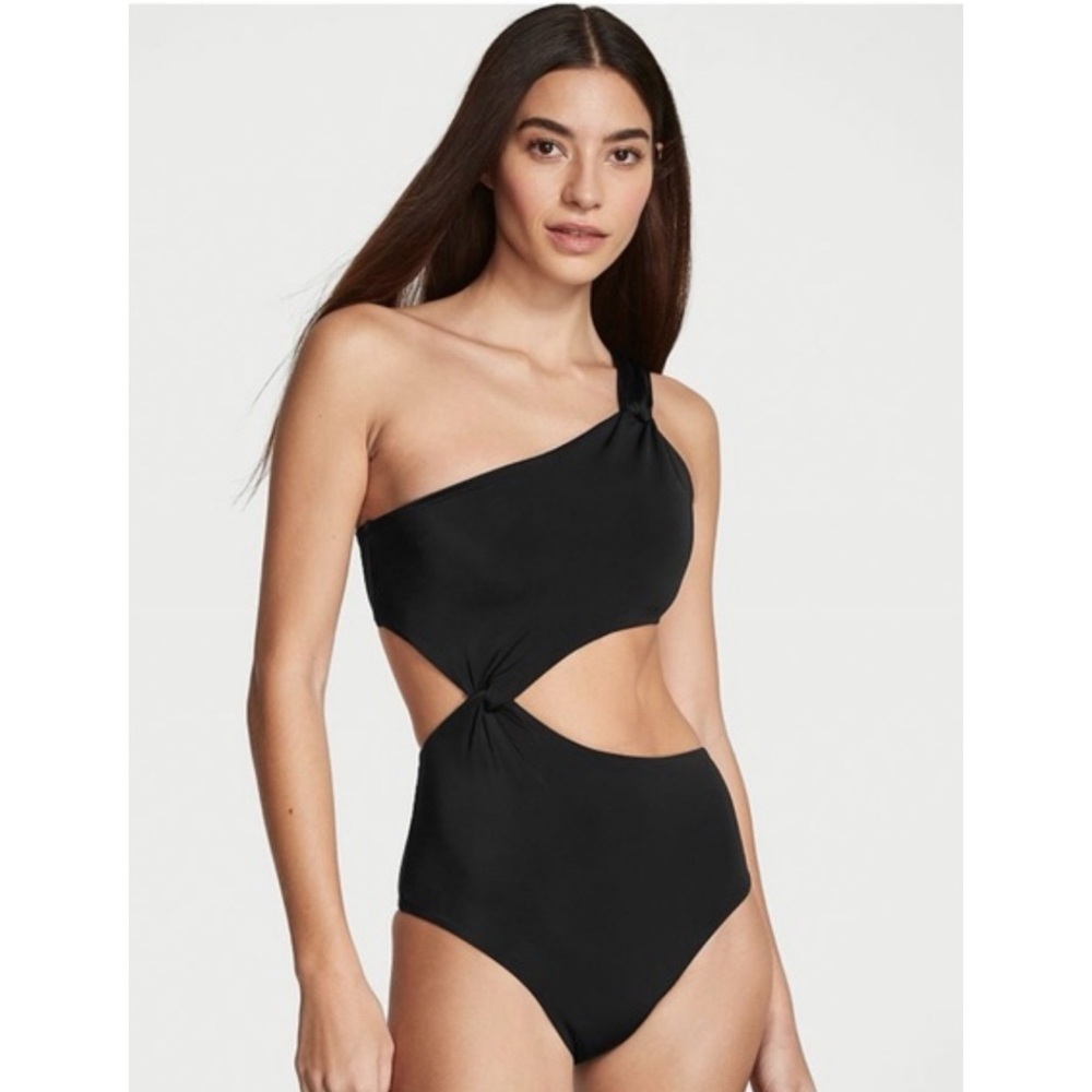 Victoria’s Secret Black Twist Monokini